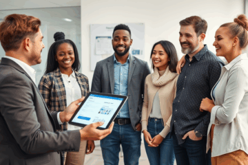 An individual applying for an easy and accessible personal loan online.