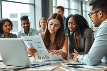 A person reviewing options for personal loans with flexible installments.