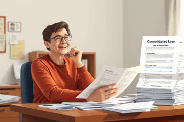 A financial guide on using personal loans to manage bills and debts.