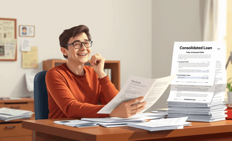 A financial guide on using personal loans to manage bills and debts.