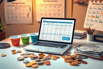 A person reviewing their budget and financial plans to manage expenses effectively.
