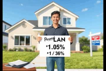 An inviting residential property for potential buyers, symbolizing opportunities through personal loans for real estate acquisition.