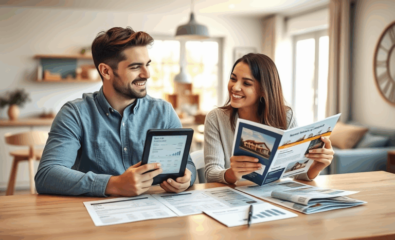 A visual guide on using a personal loan to refinance your property for improvements or debt relief.