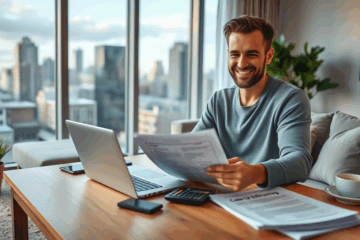 A homeowner exploring options for real estate refinancing to access cash from their property equity.
