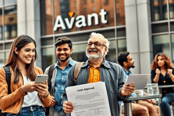 Illustration of Avant Personal Loan options for urgent financial needs.