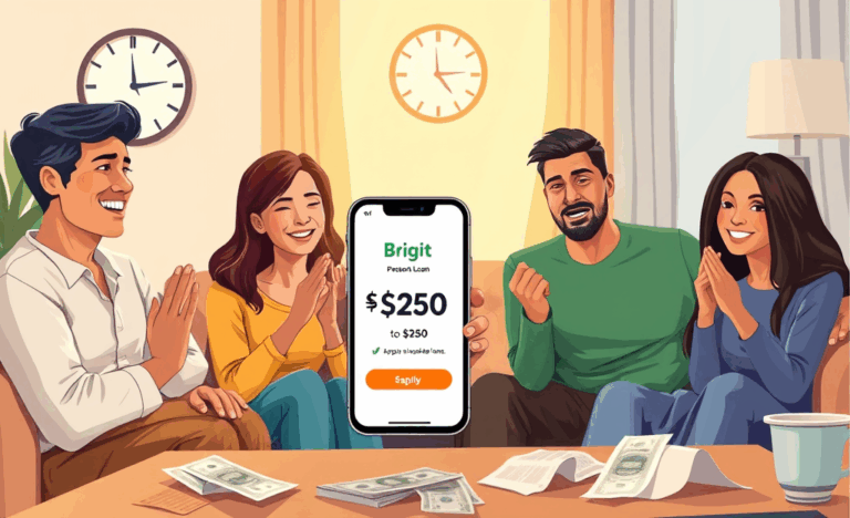 Brigit Personal Loan infographic highlighting quick cash solutions for urgent financial needs.