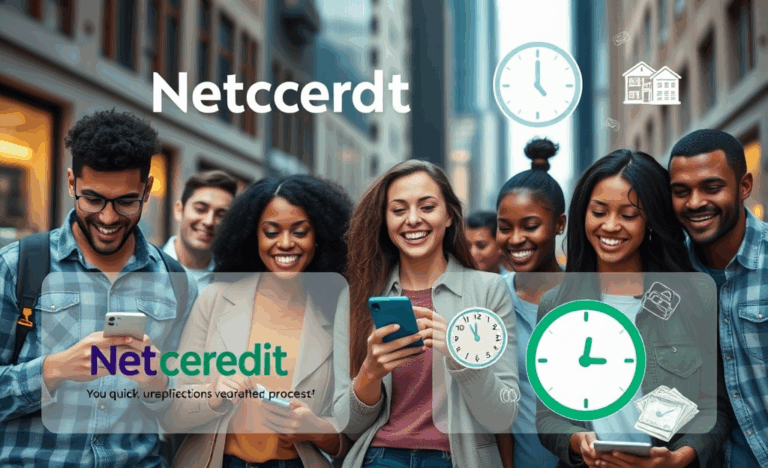 Person applying for a NetCredit personal loan for urgent financial needs.