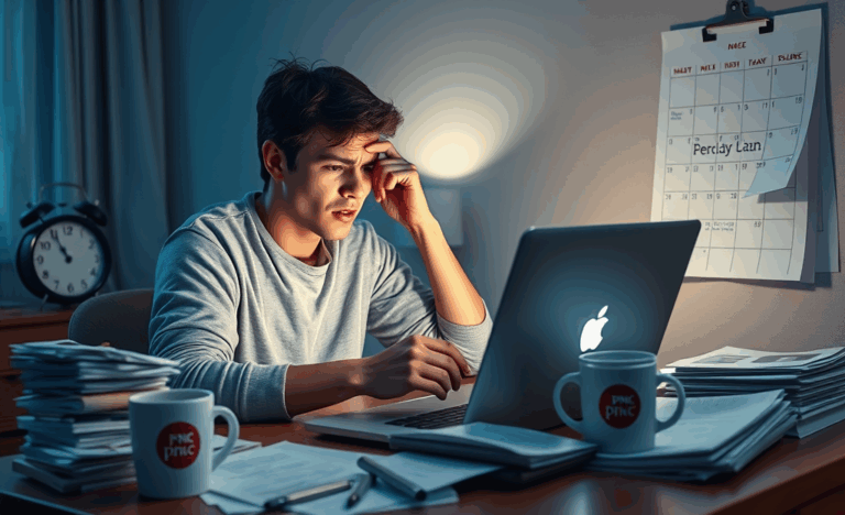 A person considering a personal loan from PNC Bank for immediate financial needs.