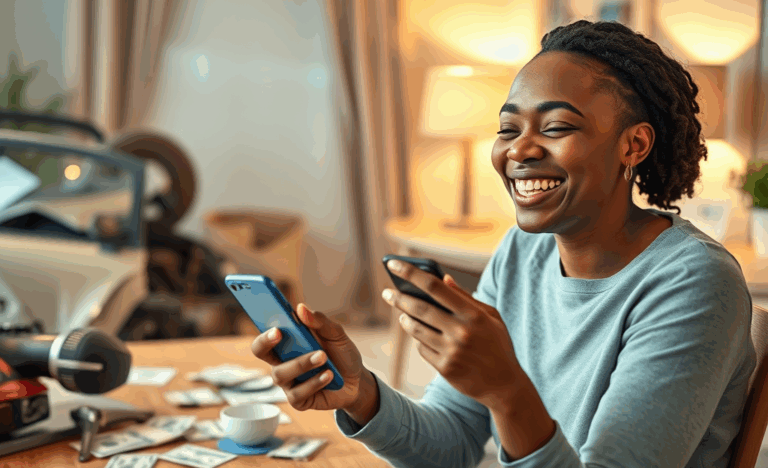 A person looking at their finances, exploring options for urgent personal loans.