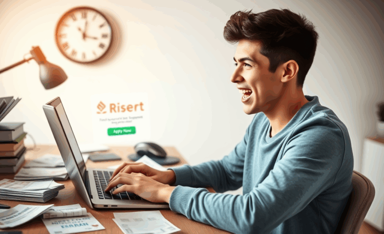 Rise Credit personal loan providing urgent financial assistance.