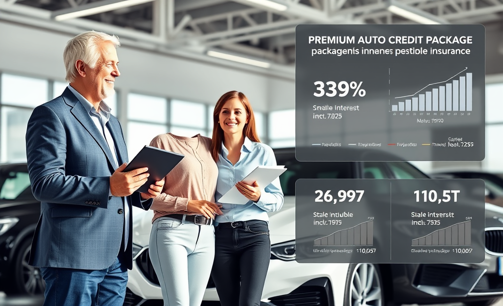Secure Premium Auto Credit with Insurance Benefit