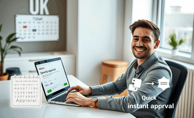 Easy application for HSBC personal loan with same-day approval.