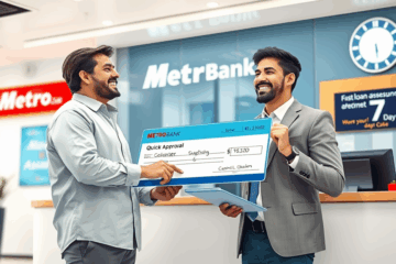 Metro Bank personal loan offers enhanced assessment and quick approval.