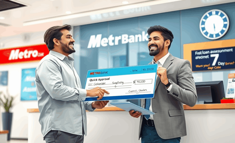Metro Bank personal loan offers enhanced assessment and quick approval.