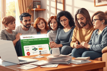 A person considering Sainsbury’s Bank personal loan options for budget emergencies.