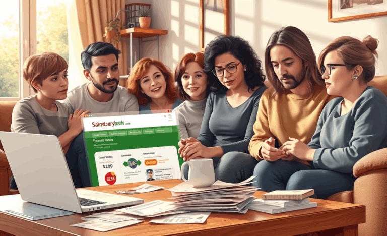 A person considering Sainsbury’s Bank personal loan options for budget emergencies.