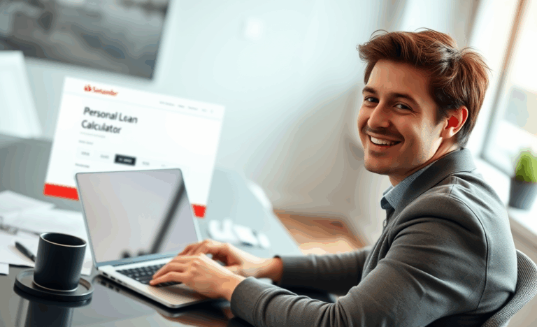 Application process for Santander personal loans