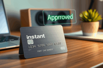 Image illustrating the concept of a credit card with automatic approval features.