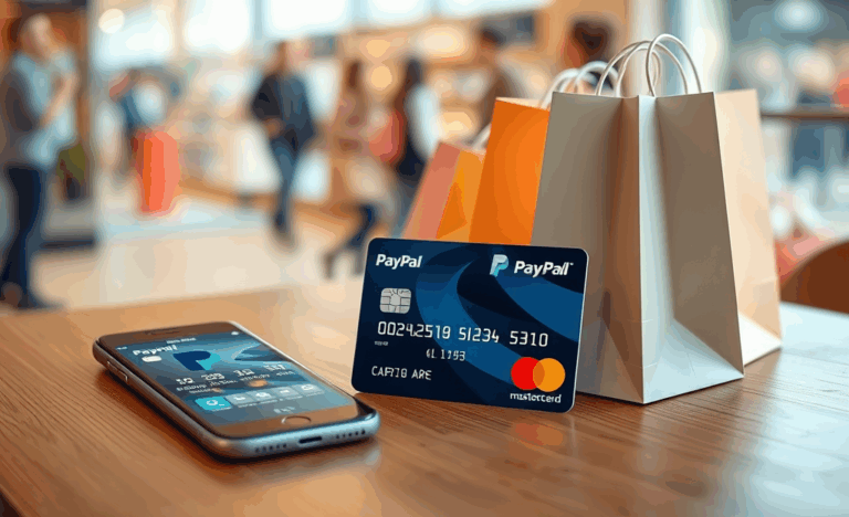 PayPal Mastercard card with cashback rewards