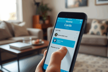 Steps to request a Venmo Card in the app.