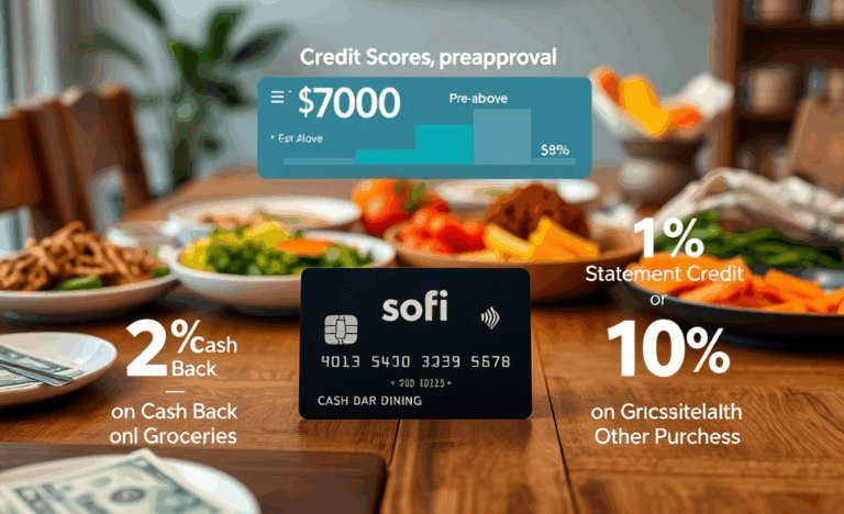 Image illustrating the benefits of the SoFi Card and its approval criteria.