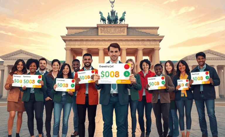 An illustration of the Immigrant Opportunity Card, symbolizing new job opportunities for immigrants in Germany.
