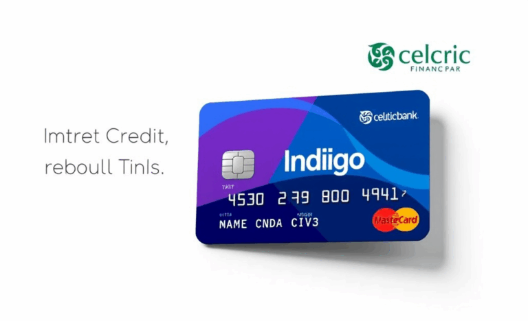 Indigo Mastercard Card designed for credit rebuilding