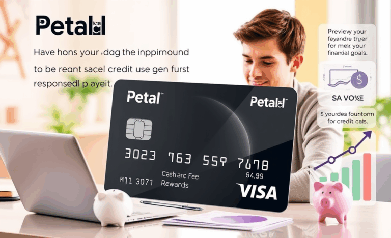 Petal Visa Card showcasing benefits for credit building