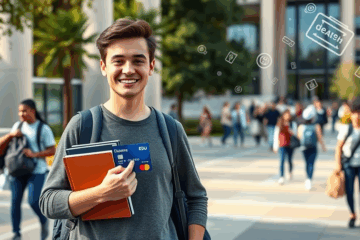 Deserve EDU card for students showcasing financial benefits and features.