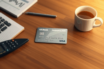 Image of U.S. Bank Visa Platinum Card showcasing its features.