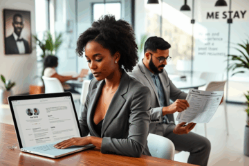 Illustration of key resume elements for Wells Fargo job applications