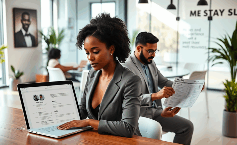 Illustration of key resume elements for Wells Fargo job applications