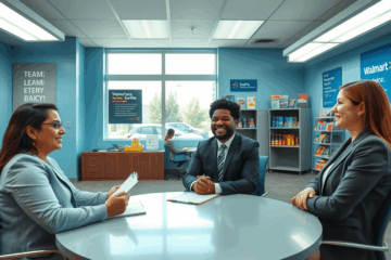 Essential tips for passing the Walmart interview highlighted in an engaging format.