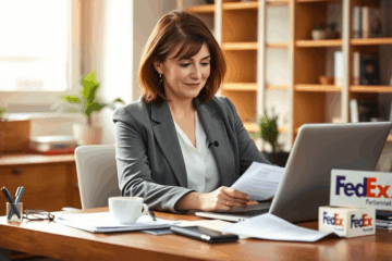 An image illustrating practical tips for sending a resume to FedEx.