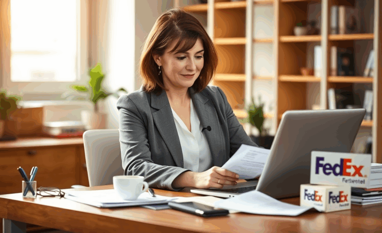 An image illustrating practical tips for sending a resume to FedEx.